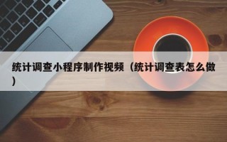 苍南统计调查小程序制作视频（统计调查表怎么做）